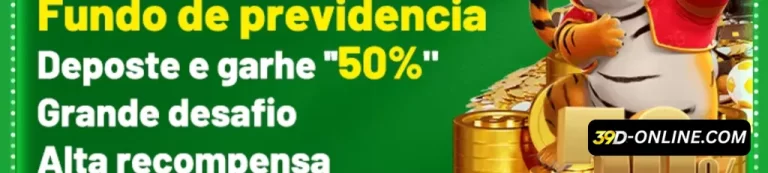 Promoções 39D Cassino com bônus de boas-vindas e rodadas grátis